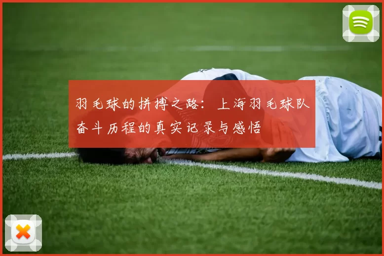 羽毛球的拼搏之路：上海羽毛球队奋斗历程的真实记录与感悟