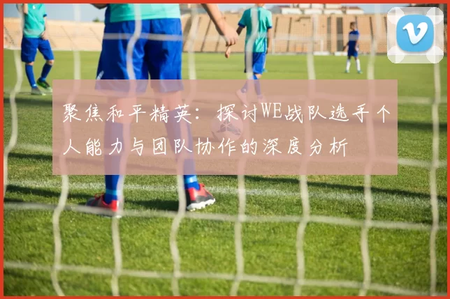聚焦和平精英：探讨WE战队选手个人能力与团队协作的深度分析